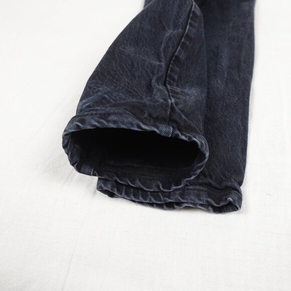 Vintage 90s Santana Parasuco High Rise Mom Jeans Women's 30 (27x32) Black Denim - Picture 8 of 11